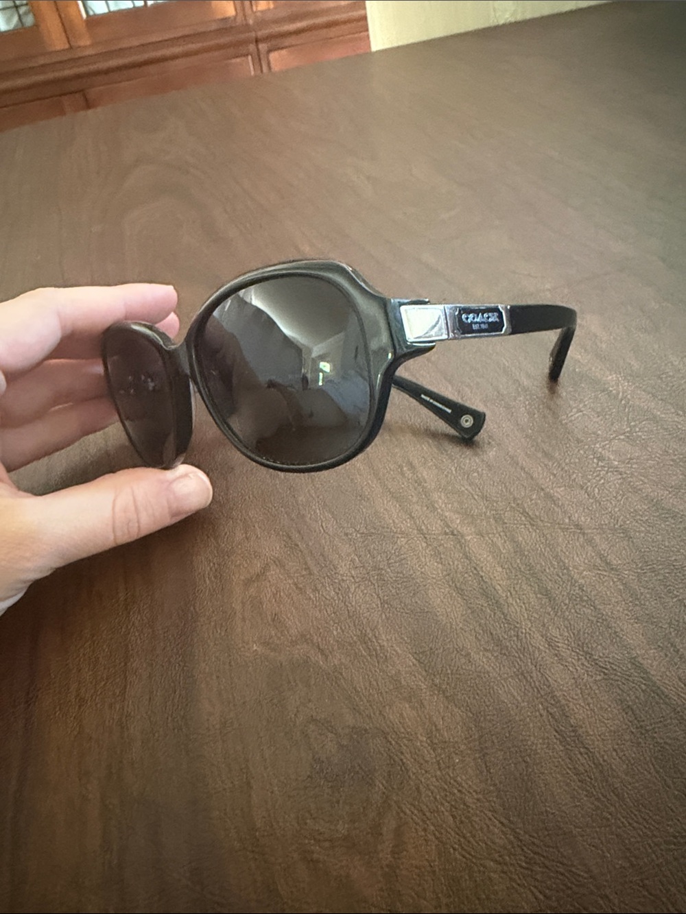 Coach Black 5002/T3 Polarized Sunglasses